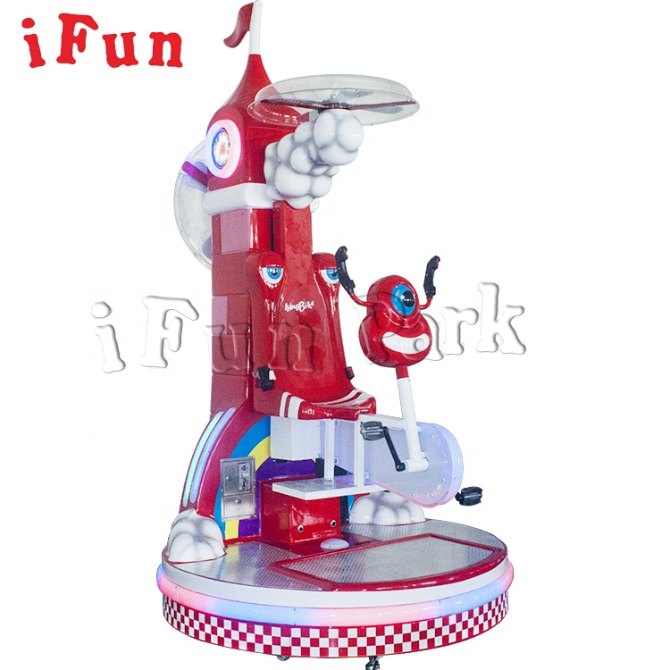 Ifun Park Mp4 Kiddie Ride Coin Operated Little Kids 360 Degree Rotate Ride for Indoor Playland