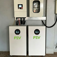 Kit complet de panneaux solaires 10KW 15KW 20KW 30KW 5-60kwh/Systèmes de batteries domestiques Lifepo4 Batterie solaire Système d'énergie solaire