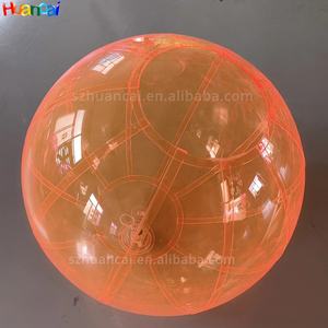 Boule <span class=keywords><strong>transparente</strong></span> colorée boule <span class=keywords><strong>gonflable</strong></span> <span class=keywords><strong>géante</strong></span> décoration de piscine à balles boule scellée peut être accrochée pour la décoration extérieure intérieure - Product Image 6