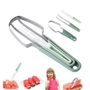 Nouvelles Idées de Produits 2026 : Ustensile Domestique d'Été – Fourchette à Pastèque 3-en-1 pour Trancher les Fruits - Product Image 4