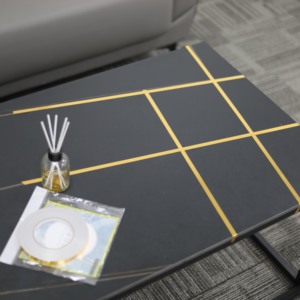 Grosir stiker Grout berperekat strip Foil penyegel celah ubin tahan air untuk pita perekat dekoratif garis lantai - Product Image 1