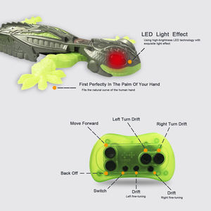 Robot eléctrico recargable RC Magic Climbing Wall Lizaed Sticky Lizard Gecko Lizard novedad para niños divertidos juguetes para aliviar el estrés - Product Image 6