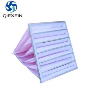 Klima için AHU cep filtresi yeni birincil hava spreyi sentetik elyaf çanta filtre titreşim cep filtreler - Product Image 1