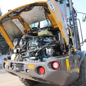 HanPei keluaran baru/bekas asli kualitas tinggi buatan Tiongkok LovoL 966K-AT 936 956 958 wheel loader 5.5 ton untuk dijual