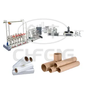 Macchina per la lavorazione di tubi di carta di grandi dimensioni utilizzata per realizzare lattine di carta produttore di tubi in carta Kraft
