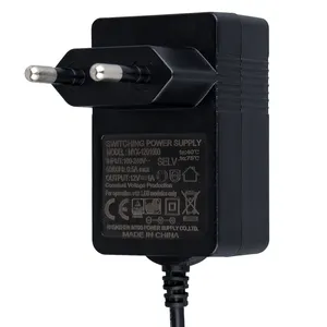 Adaptor catu daya 12W Ukca CE GS UL FCC PSE c-tich SAA CB RoHS adaptor AC/DC 12V 1A untuk kipas DC