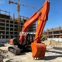 Meilleur prix, grande machine, 95% neuve, d'occasion, 24 tonnes, Hitachi zx240, faible nombre d'heures de travail, en stock, en vente