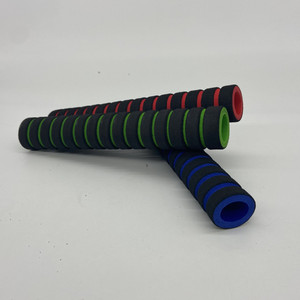 Puños para manillar de bicicleta de 22,2 mm antideslizantes para bicicletas de montaña, verde, rojo, azul - Product Image 3