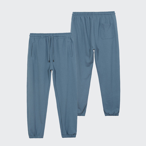 Conjunto de <span class=keywords><strong>sudadera</strong></span> con cuello redondo éxito de ventas al por mayor logotipo personalizado pantalones de chándal de peso pesado y sudaderas con capucha conjunto de pantalones de chándal unisex 2xl de alta calidad - Product Image 6