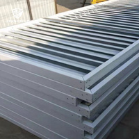 Grille de ventilation légère en fibre de verre à longue durée de vie, grille FRP pour équipement de ventilation d'usine aquacole