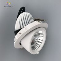 Downlight LED moderne à cardan avec indice de protection IP20, garantie de 5 ans, design écologique