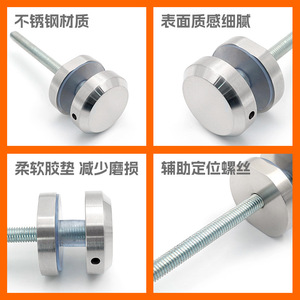 Stainless Steel Advertising Nails 38mm 50mm Mirror Finish Decorative Fastening Screws For Billboards Mirrors - Product Image 3