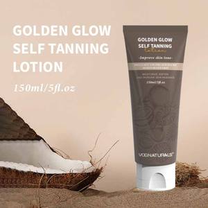 Loción corporal autobronceadora Golden Glow de etiqueta privada Tono de <span class=keywords><strong>piel</strong></span> justo a medio Hidratante de bronceado sin sol con suministro OEM de colágeno - Product Image 2
