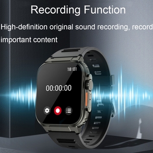 Montre connectée étanche <span class=keywords><strong>IP68</strong></span> avec écran TFT de 1,96 pouce, suivi de la forme physique, bracelet intelligent, montre intelligente, usine <span class=keywords><strong>A70</strong></span> - Product Image 6