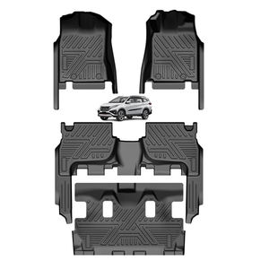 พรมปูพื้นรถยนต์แบบ5D กำหนดเองเสื่อปูพื้นรถยนต์สำหรับวิ่ง - Product Image 1