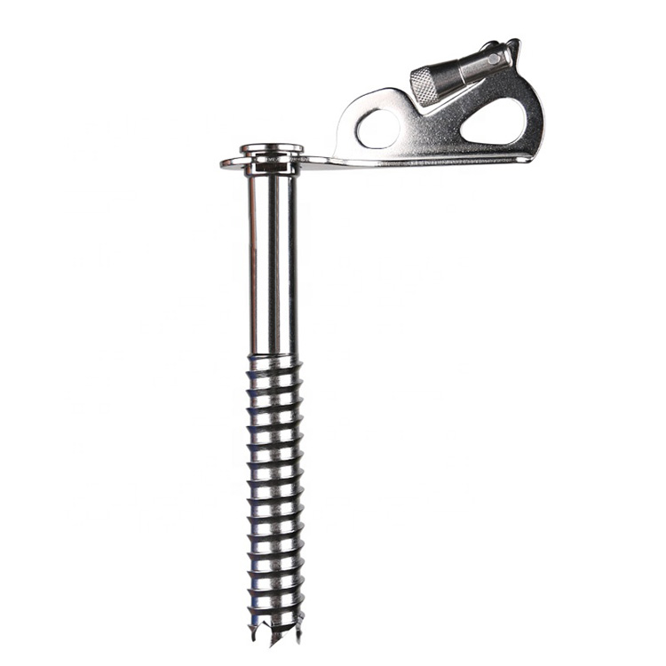 Ледяной винт из нержавеющей стали для снежного альпинизма
