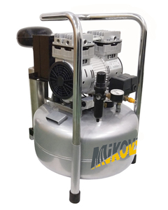 מיני אחת שיניים AC תעשייתי נייד <span class=keywords><strong>Oilless</strong></span> בוכנה אוויר משאבת מדחסי עם קירור ישיר מונע 50L 1 סט