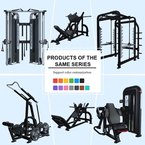 Профессиональный тренажер для зала с дисковой нагрузкой: машина для верхней тяги (High Row) для тренировки мышц спины - Product Image 5