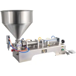Pressure Type Liquid Filling Machine Automatic Desktop Food Oil Ghee Filling Machine