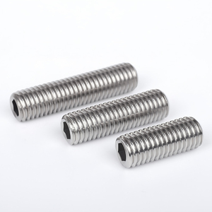 316L thép không gỉ lõm End Set vít din913 Hex Ổ cắm không đầu vít cơ sở mét đầu vít m4m5m6m7m8 - Product Image 3