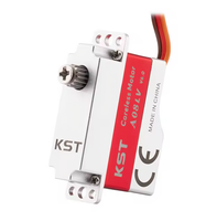Servo Digital KST A08 LV V6.0 de Metal con Doble Rodamiento de Bolas, Micro Servo sin Núcleo, 1S, 2.0Kgf.cm, 0.15seg para Planeadores DLG F3K