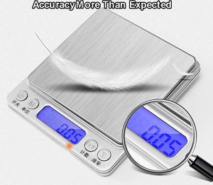 영원히 저울 1g 정밀도 LCD 스크린 디스플레이 음식 규모 주방 디지털 저울 요리 베이킹 - Product Image 3