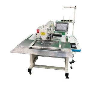Nouvelle machine à coudre à aiguille simple pour la couture de dessus de chaussures, de bagages et de cuir, à plat, informatisée pour motifs - Product Image 1