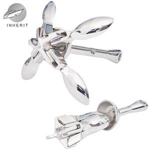 Ancla Plegable Inherit de 1.5kg, 2.5kg, 4kg, 5kg, 6kg, de Acero Inoxidable, para Barcos, Yates, Kayaks, Estacionamiento y Posicionamiento - Product Image 3