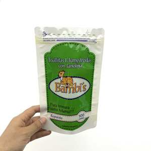 Sacchetto OEM in <span class=keywords><strong>PVC</strong></span> con Fondo Piatto e <span class=keywords><strong>Cerniera</strong></span> per Conservazione Richiudibile di Alimenti e Abbigliamento - Product Image 5