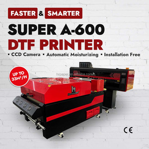 Tốc Độ Cao 24Inch Dtf T-Shirt Máy In 2/4 Đầu I3200 impresora Dtf Máy In 60Cm Với Shaker - Product Image 1