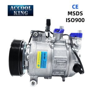 Compresor de Aire Acondicionado para Automóvil, Compresor de Aire Acondicionado Híbrido con Embrague para AUDI A4 S4 3.0 (gasolina), R13 - Product Image 1