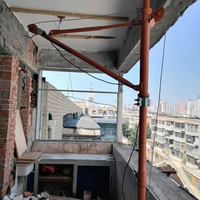 Nouvelle grue électrique à câble 220V, grue de levage intérieure de petite taille avec télécommande, capacité de levage de 500 kg à 30 m, construction en acier