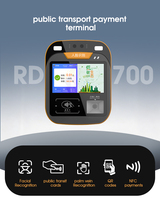 RAKINDA RD700 Android 11 Pantalla a Color de 7 Pulgadas Quad-core Compatible con Tarjeta SIM 4 Tarjetas PSAM RECONOCIMIENTO FACIAL RÁPIDO Y PRECISO