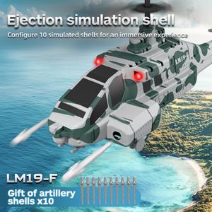 Helicóptero de Control Remoto LM19-F 2.4G de 3.5 Canales, Modelo de Avión a Prueba de Caídas, Juguete de Control Remoto para Niños - Product Image 6
