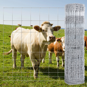 Rouleaux de clôture agricole en treillis galvanisé à chaud 14GA 6 pouces, maille à joint articulé 4'x328', expédition rapide - Product Image 1