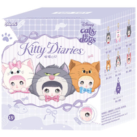 Officiel TOPTOY Nommi Cat Diary Plush Bag Charm Blind Box avec sac bandoulière pour les amoureux des chats