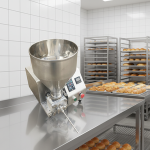 Nouvelle ligne de production de crème personnalisée Hanzun pour pâtisserie, gâteau mille-feuilles, contrô<span class=keywords><strong>le</strong></span> intelligent multifonctionnel, facile à utiliser - Product Image 1