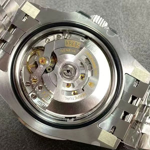 Montre à double fuseau horaire 41 mm, lunette en céramique, verre saphir, mouvement 3285, montre automatique mécanique - Product Image 6