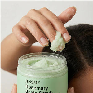 Crème Réparatrice Apaisante et Exfoliante 2-en-1 pour Cuir Chevelu au Romarin, Acides Aminés, Sel Marin et Sucre de Canne, Contrôle du Sébum, Réparation de la Barrière Cutanée (OEM) - Product Image 2