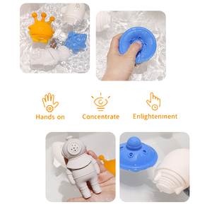Arroseur en silicone personnalisé de dessin animé mignon pour les bébés et les tout-petits jouant à la baignoire - Product Image 4