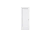 Porte intérieure en bois massif MDF de style industriel avec montage sur le dessus en acier inoxydable fermeture en douceur design coulissant pour la maison hôtel