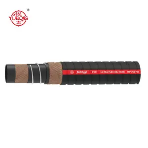 High Quality ultra-flexible Oil Hose Fabric Cord winding Diesel Gasoline Fuel Oil Delivery Hose