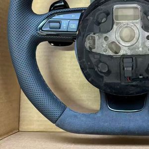 <span class=keywords><strong>Volant</strong></span> en Alcantara pour <span class=keywords><strong>Audi</strong></span> B8 B9 A7 <span class=keywords><strong>A3</strong></span> A4 C6 C7 A5 A6 S3 S4 S5 S6 RS3 RS4 RS5 Q3 Q5 Q7 RS6 R8 TT TTRS - Product Image 5