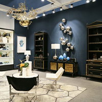Décoration murale en céramique argentée, style Art déco moderne, écologique, ensemble de décoration murale pour la maison, l'hôtel, le salon, accessoires personnalisés