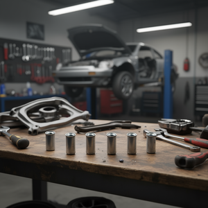 Tuercas remachables metálicas FG 191/S14-3 M6 x 12 mm para uso en reparación automotriz - Product Image 1