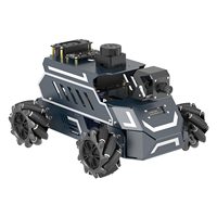 Robot ROS2 ROSMASTER M1 avec châssis à roues Mecanum, multi-capteurs permettant une interaction multimodale semblable à l'humain