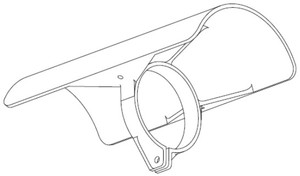 ท่อ XNX2ติดตั้งบังแดด Optima PLUS/MPD/SP- 94000-A-1006 - Product Image 3