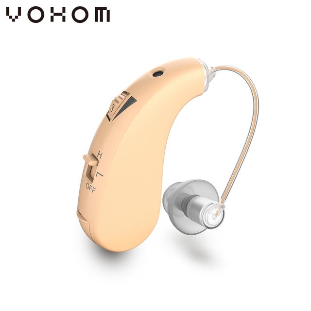 Rexton Digital Programmable Hearing Aids for Moderate and Mild Hearing Loss with Noise Reduction and Feedback Cancellation