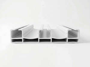 Rail triple en PVC insonorisé, rail triple en plastique moulé pour fenêtre en <span class=keywords><strong>baie</strong></span> - Product Image 2