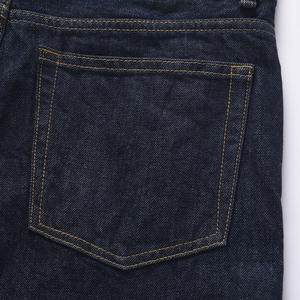 Original Cow's Black Women's Boot Cut Palazzo Pant con Micro Horn Vintage Casual Dark Blue Retro Denim Patrón sólido - Product Image 4